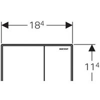 Geberit Omega 60 115.081.GH.1 (хром полированный) Image #2