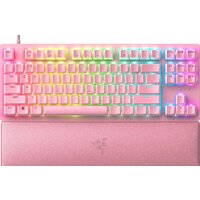 Razer Huntsman V2 TKL (розовый, Razer Opto-Mechanical Red, нет кириллицы)