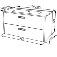 IDDIS Тумба под умывальник Brick 100 BRI80W0i95 Image #11