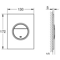 Grohe Nova Cosmopolitan S 37601A00 (темный графит матовый) Image #2
