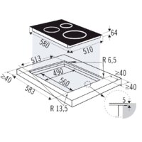 Brandt BPI6449B Image #2