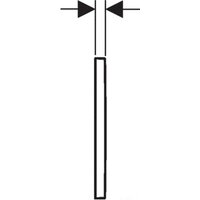 Geberit Omega 30 115.080.KJ.1 (белый/глянцевый хром) Image #3