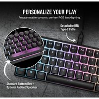 Corsair K65 RGB Mini (черный, Cherry MX Speed, нет кириллицы) Image #23