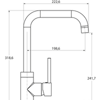 Aquasanita Mirrus 5063 (черный металлик) Image #2