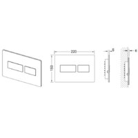 Tece Solid 9240431 (глянцевый хром) Image #2