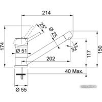 Franke Sinta Хром/Шоколад [115.0297.484] Image #2