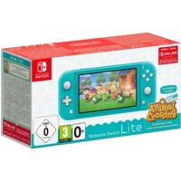 Nintendo Switch Lite (бирюзовый + Animal Crossing: New Horizons)
