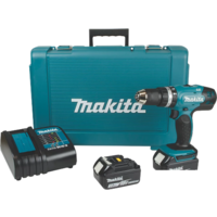 Makita DHP453SFE (с 2-мя АКБ, кейс) Image #1