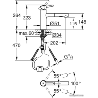 Grohe Concetto 30273DC1 (стальной) Image #2