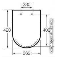 Roca N-Meridian Compacto A8012AC004 (белое) Image #2
