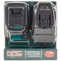 NAC B-20-BC-LI-20V (20В/2 Ah + 20В)
