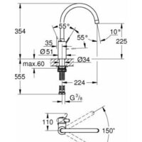 Grohe Eurosmart Cosmopolitan 3284320E Image #2