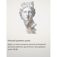 MAUNFELD VSQ 60 (нержавеющая сталь/белое стекло) Image #19