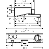 Hansgrohe ShowerTablet Select 300 13151000 Image #3
