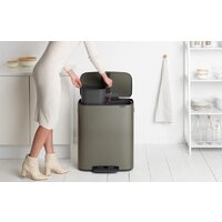 Brabantia Bo Pedal Bin 2 x 30 л (платиновый) Image #7