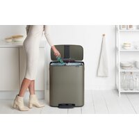 Brabantia Bo Pedal Bin 2 x 30 л (платиновый) Image #9