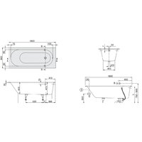 Villeroy & Boch Oberon 170x70 UBQ177OBE2V-01 Image #2