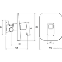 Ravak 10° TD 066.00 [X070071] Image #2