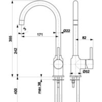 Armatura Neda Black 5823-915-81 Image #2
