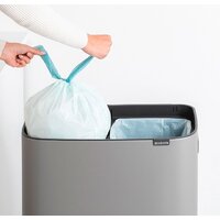 Brabantia Bo Touch Bin Hi 2 x 30 л (минерально-серый) Image #11