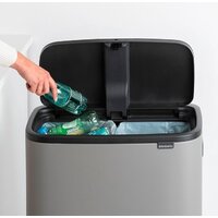 Brabantia Bo Touch Bin Hi 2 x 30 л (минерально-серый) Image #9