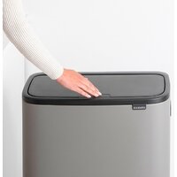 Brabantia Bo Touch Bin Hi 2 x 30 л (минерально-серый) Image #7