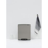 Brabantia Bo Pedal Bin 60 л (минерально-серый) Image #15