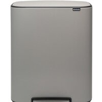 Brabantia Bo Pedal Bin 60 л (минерально-серый)