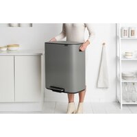 Brabantia Bo Pedal Bin 60 л (минерально-серый) Image #11