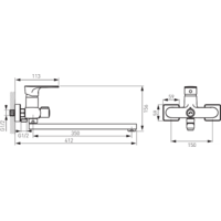 Ferro Algeo Square BAQ5A Image #2