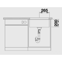 Blanco Etagon 500-U Silgranit (белый) [522231] Image #4