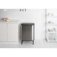 Brabantia Bo Touch Bin Hi 2 x 30 л (стальной с защитой от отпечатков) Image #10