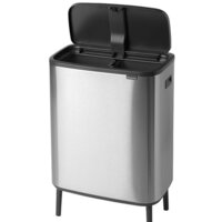 Brabantia Bo Touch Bin Hi 2 x 30 л (стальной с защитой от отпечатков) Image #4