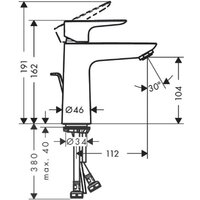 Hansgrohe Talis E 71710990 Image #2