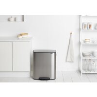 Brabantia Bo Pedal Bin 60 л (стальной матовый) Image #12