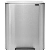 Brabantia Bo Pedal Bin 60 л (стальной матовый)