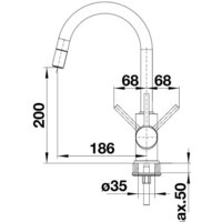 Blanco Mida-S Silgranit (черный) Image #4