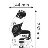 Bosch GKF 12V-8 Professional 06016B0000 (с 2-мя АКБ и кейсом) Image #2