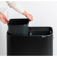 Brabantia Bo Touch Bin Hi 2 x 30 л (черный матовый) Image #8