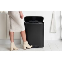 Brabantia Bo Pedal Bin 60 л (черный матовый) Image #10