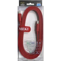 Meki GH-T-2RD HDMI - HDMI (2 м, красный)