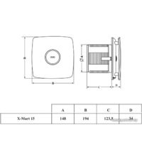 CATA X-MART 15 Inox hygro Image #3