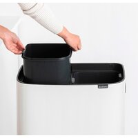 Brabantia Bo Touch Bin Hi 2 x 30 л (белый) Image #8