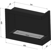 SimpleFire Corner 600 R Image #5