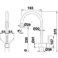Blanco Filo-S Silgranit (жасмин/хром) 512755 Image #10