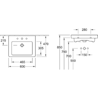 Villeroy & Boch Subway 2.0 60x47 [7113F0R1] Image #2