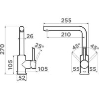 Omoikiri Nakagawa-P-GR (leningrad grey) Image #2
