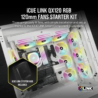 Corsair iCUE LINK QX120 RGB Triple Pack CO-9051006-WW Image #2