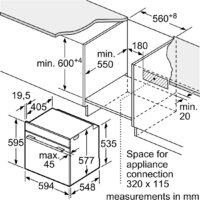 Bosch Serie 8 HBG7341W1 Image #9