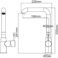 Ledeme H98 L4698W (белый матовый) Image #4